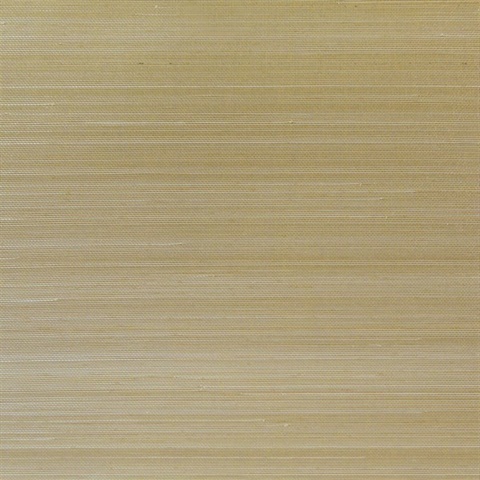 Anhe Ochre Gold Abaca Wallpaper