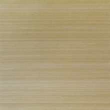 Anhe Ochre Gold Abaca Wallpaper