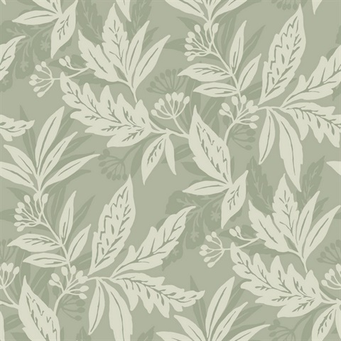 Anita Sage Woodland Floral Wallpaper