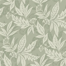 Anita Sage Woodland Floral Wallpaper