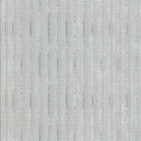 Annabeth Light Grey Distressed Stripe Wallpaper