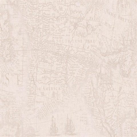 Antigua Map Toile