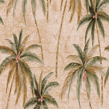 Antigua Palm Tree Toile