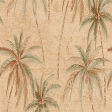 Antigua Palm Tree Toile