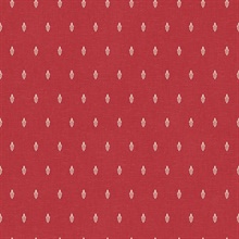 Antique Ruby Petite Feuille Sprig Wallpaper