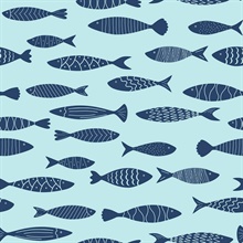 Aqua Bay Fish Wallpaper