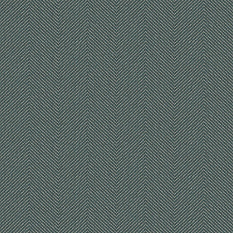 Aquamarine Rattan Chevron Textured Wallpaper