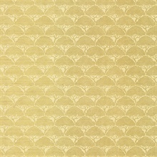 Arboretum Gold Geometric Trees Wallpaper