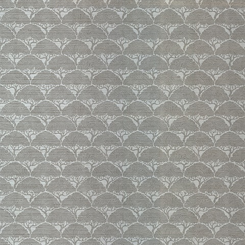 415-87965 | Arboretum Silver Geometric Trees Wallpaper | Wallpaper ...
