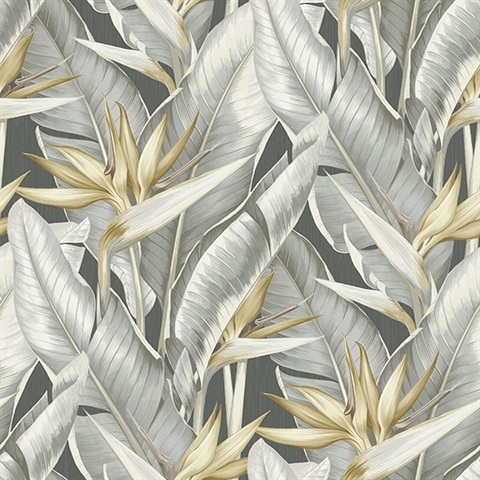 Arcadia Grey Banana Leaf