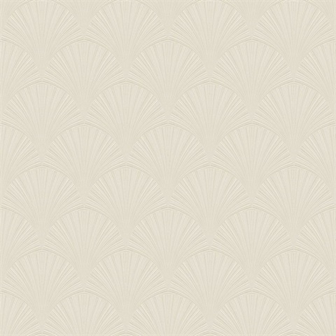 Arches Geometric Alba Beige Peel and Stick Wallpaper