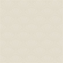 Arches Geometric Alba Beige Peel and Stick Wallpaper