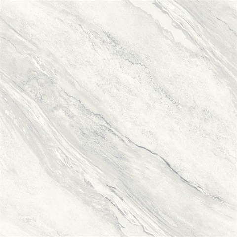 Arcola Ivory Cream Faux Marble Wallpaper