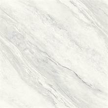 Arcola Ivory Cream Faux Marble Wallpaper
