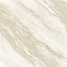 Arcola Swiss Coffee Faux Marble  Wallpaper