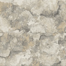 Aria Light Grey Textured Foil Marble Tile Wallpaper
