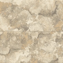 Aria Neutral Textured Foil Marble Tile Wallpaper