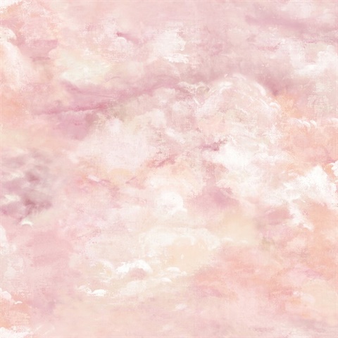 Aria Pink Abstract Watercolor Wallpaper