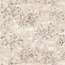 Arian Rose Gold Inkburst Wallpaper