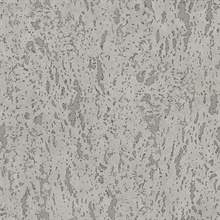 Artisan Faux Cork Silver Wallpaper