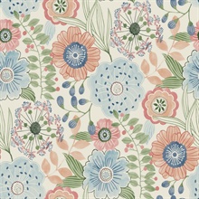 Artistic Bouquet Multicolor Wallpaper