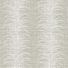 Aruna Stone Vertical Stripe Wallpaper