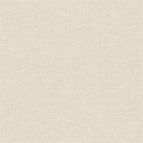 Asa Beige Linen Texture Wallpaper