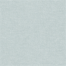 Asa Teal Linen Texture Wallpaper