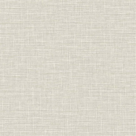 Ash Grey Grasmere Crosshatch Tweed Weave Wallpaper