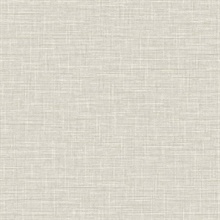 Ash Grey Grasmere Crosshatch Tweed Weave Wallpaper