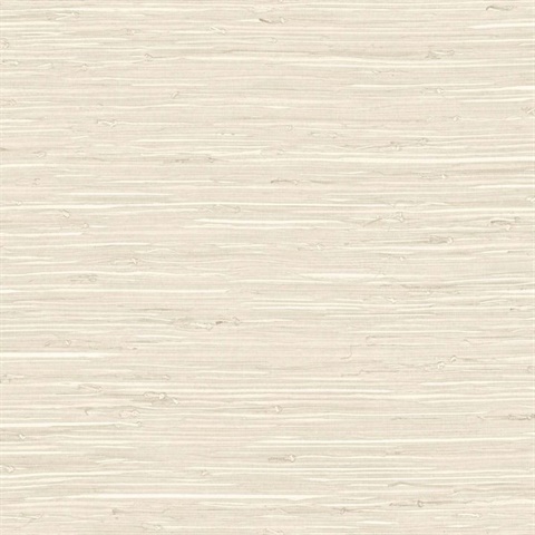 Ash Grey Marion Faux Arrowroot Cloth Wallpaper
