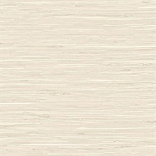 Ash Grey Marion Faux Arrowroot Cloth Wallpaper