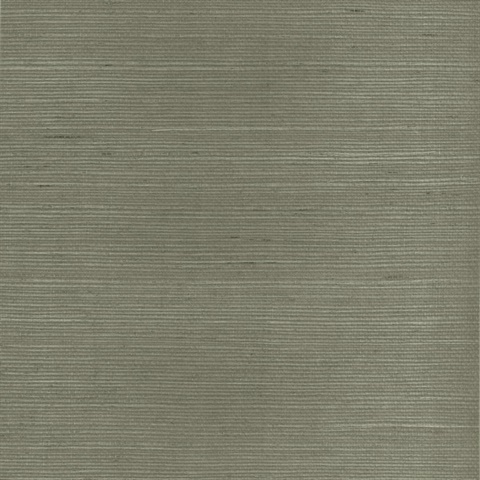 Ash Grey Natural Grasscloth Wallpaper