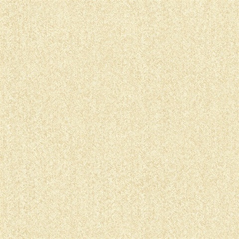 Ashbee Yellow Faux Fabric Wallpaper