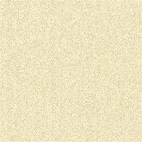 Ashbee Yellow Texured Tweed Wallpaper