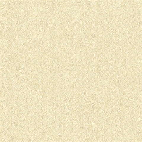 Ashbee Yellow Tweed Wallpaper