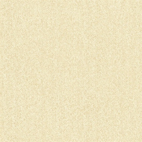 Ashbee Yellow Tweed Wallpaper