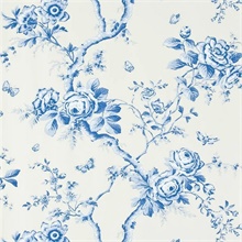 Ashfield Floral Delft Ralph Lauren Wallpaper