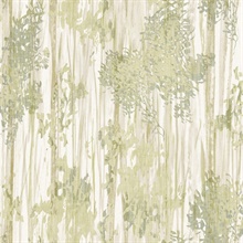 Aspen Grove Green Wallpaper