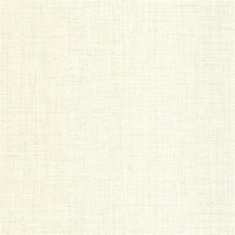 Aspero Ivory Faux Grasscloth Wallpaper