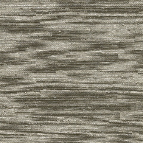 Aspero Taupe Faux Grasscloth