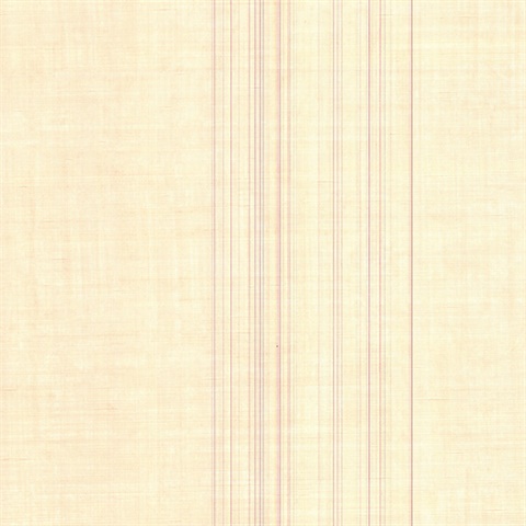 Astoria Textured Cream Linen Wallpaper