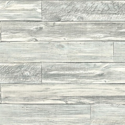 Atchison Weathered Driftwood Textile String Wood Wallpaper