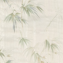 Atlis Neutral Bamboo Wallpaper