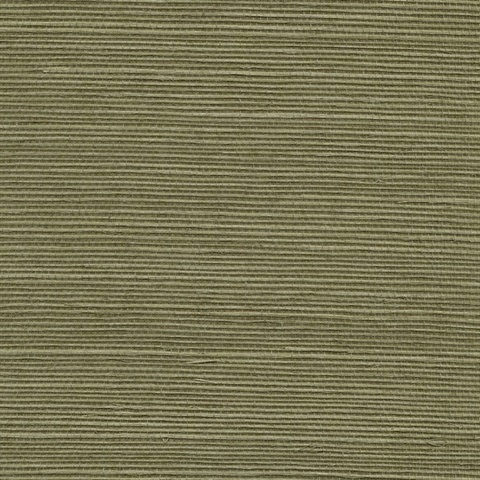 Aubrey Green Grasscloth