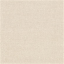 Avatar Solid Linen Cream Textured Solid Linen Wallpaper