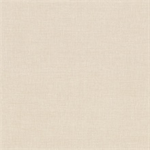 Avatar Solid Linen Cream Textured Solid Linen Wallpaper