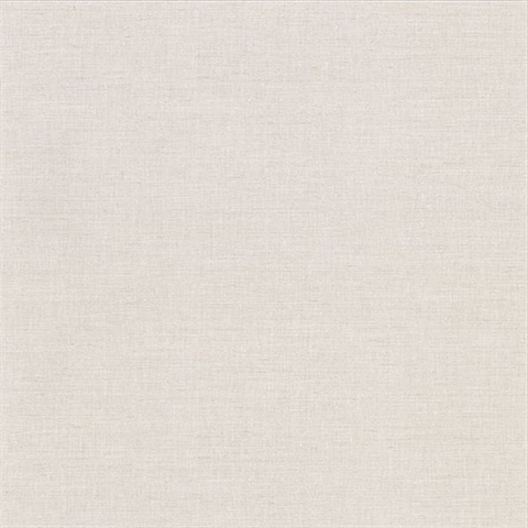 Avatar Solid Linen Off White Textured Solid Linen Wallpaper