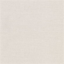 Avatar Solid Linen Off White Textured Solid Linen Wallpaper