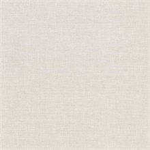 Avatar Solid Linen Off White Textured Solid Linen Wallpaper